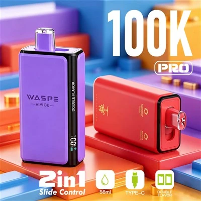 WASPE Double Flavour 100K Pro PUFFS Jednorazová vapa